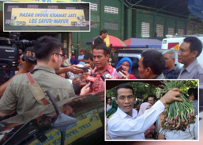 Mentan Duga Tengkulak Naikkan Harga Bawang